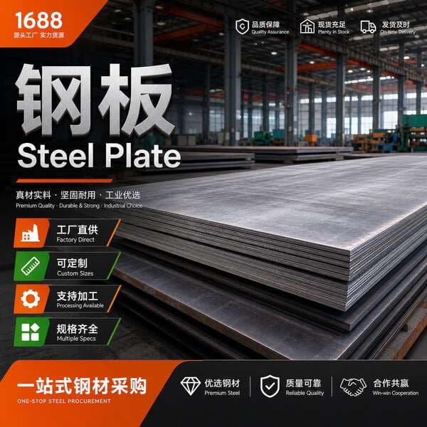 Guangdong Q235B Steel Plate Supports Shearing, Bending, Hot-Dip Zinc Coating, Sandblasting, Polishing, and Paint Spraying for A3 Materials