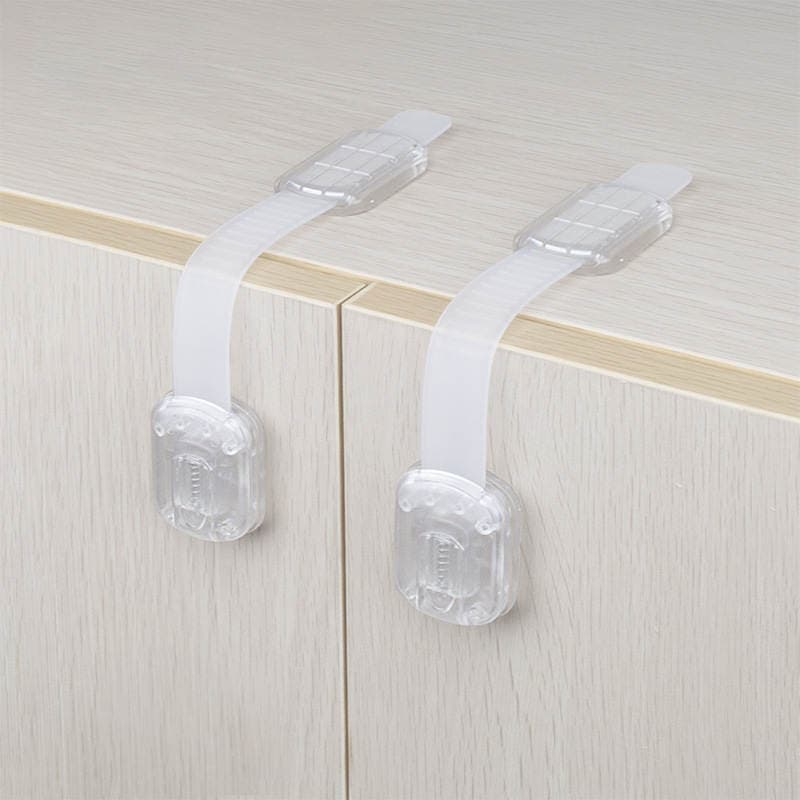 Cross-Border New Children's Safety Lock Drawer Lock Baby Anti-Pinch Cabinet Refrigerator Lock Amazon Best-Selling Factory Store 4