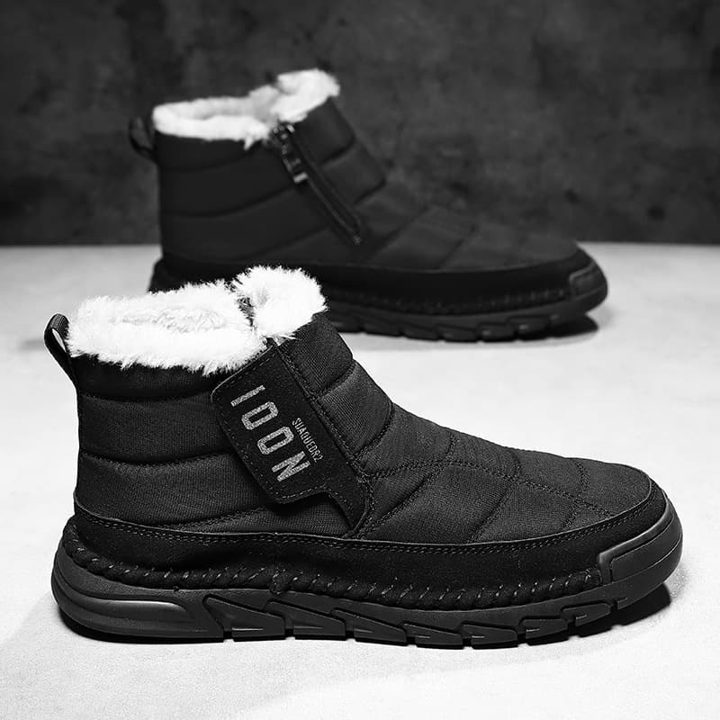 93333 black cotton shoes