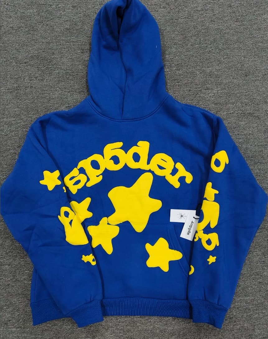 823 blue yellow star