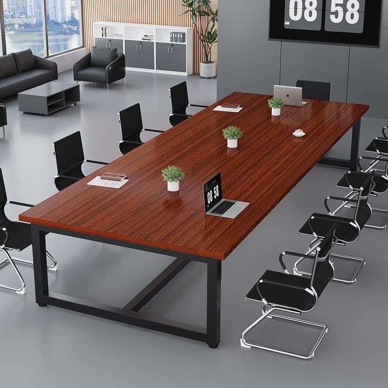 Teak--black frame