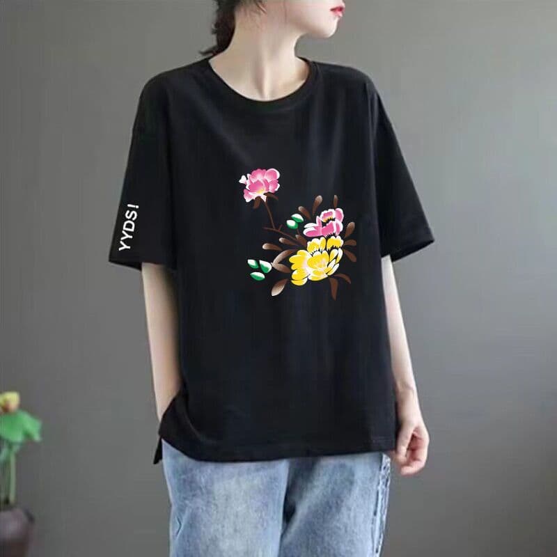 50 black carnations with white sleeves [medium]