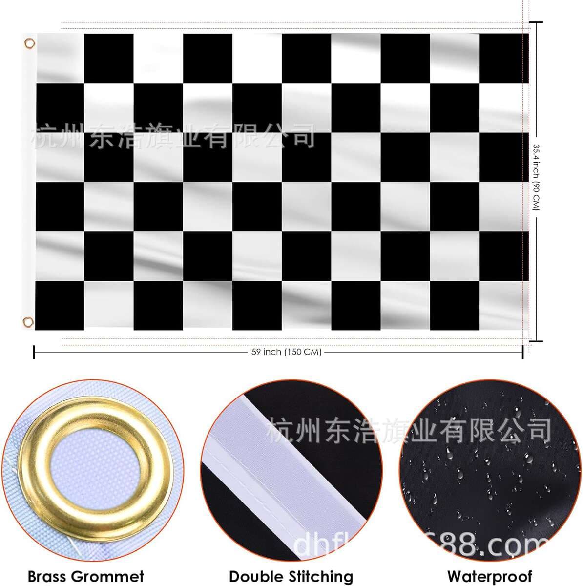 2026 World Cup Event Flag Three-Layer Single-Layer Scarf Fan Merchandise Decoration Sports Event Country Backpack Car Flag 1