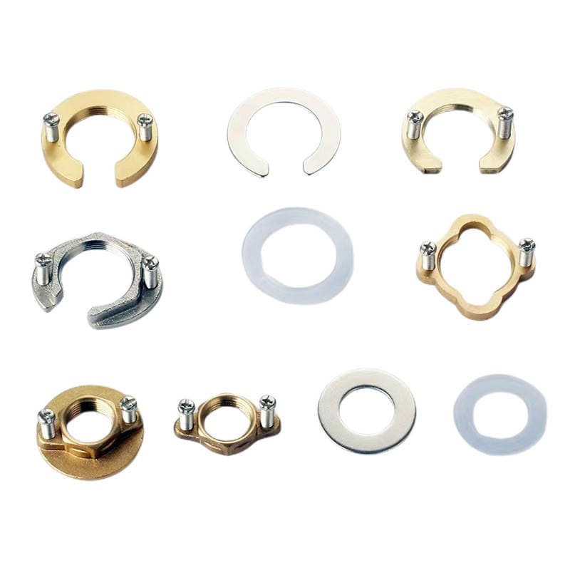 Kitchen Faucet anti-loose nut hot and cold faucet holder nut vegetable basin faucet fastener 5