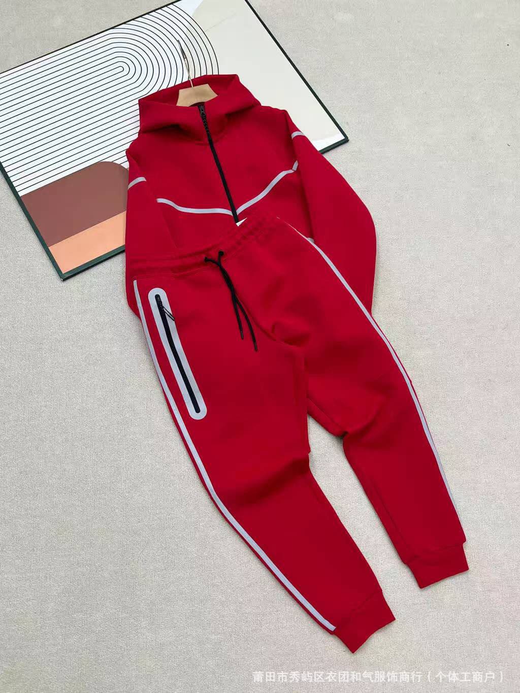 Suit. red