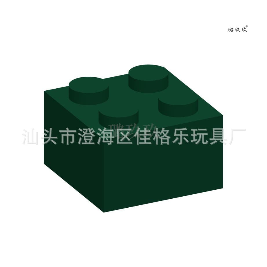 Dark green (about 42 pieces)