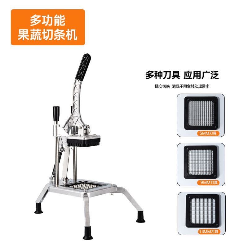 Spring fries maker - three blades