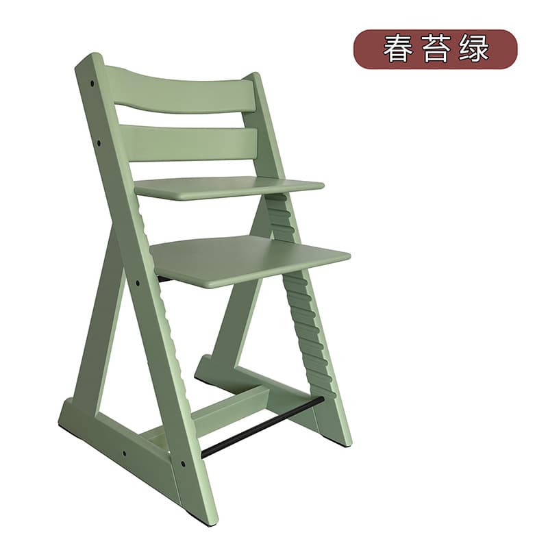 Little boy spring moss green