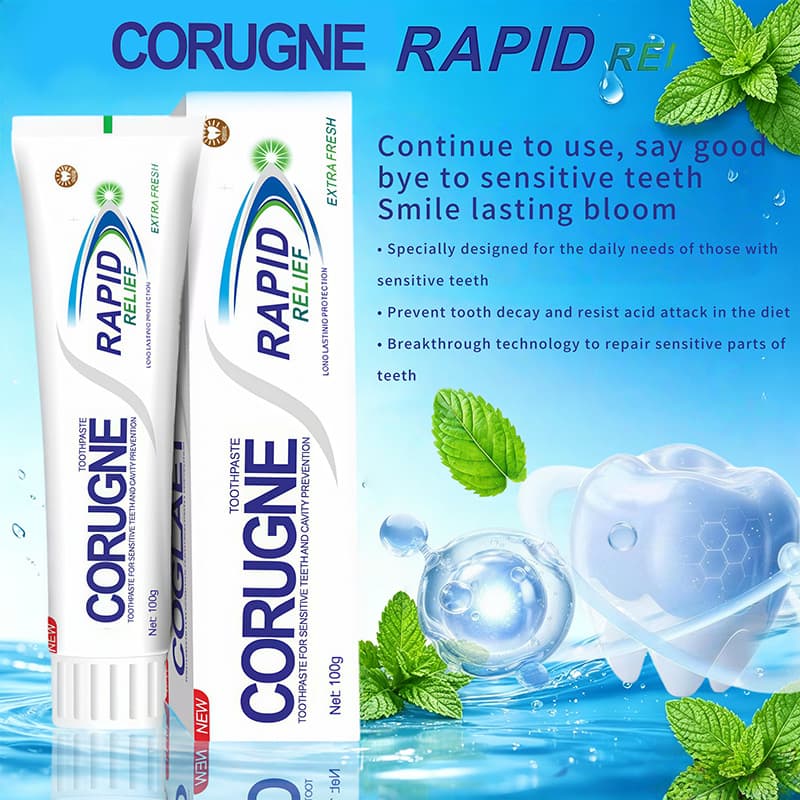 100g english version of corugne soothing toothpaste (not sold in china)