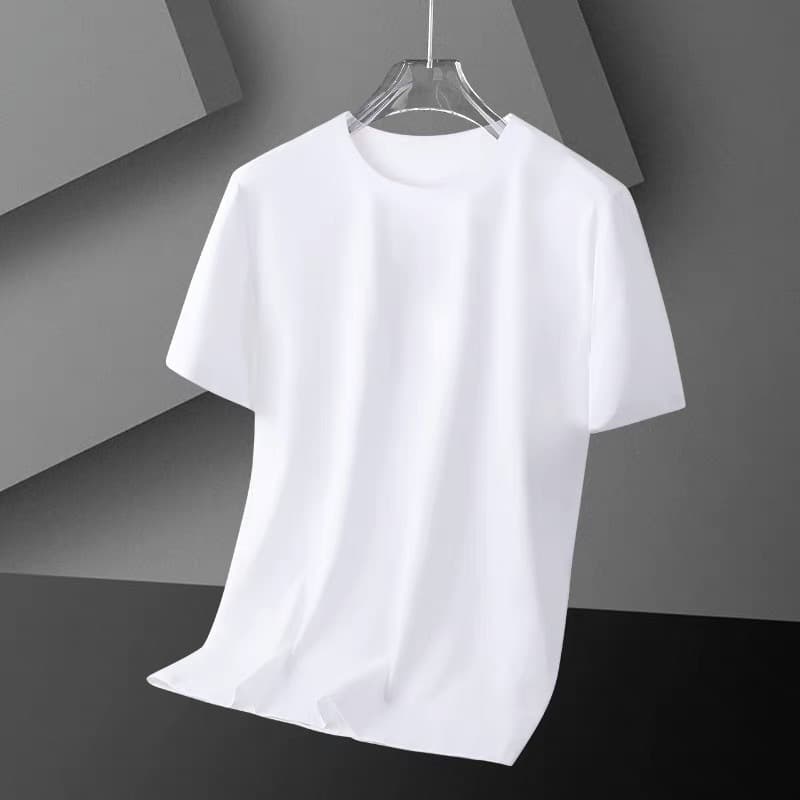Pure white t short