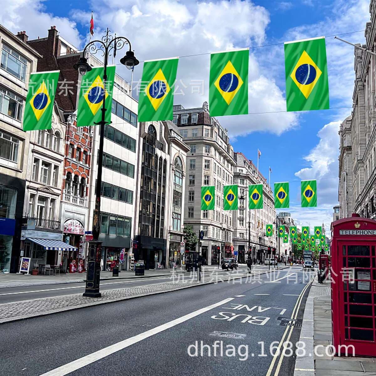 2026 Dünya Kuboku Braziliya Bayrağı Şərf (Fanat Məhsulu) 4