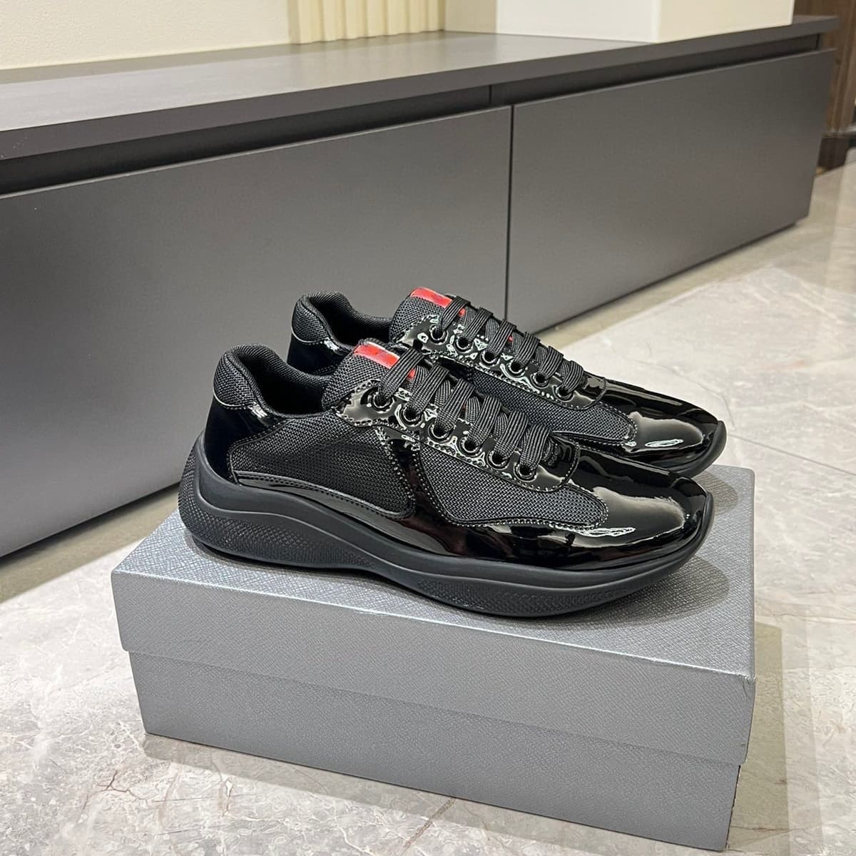 Black - patent leather