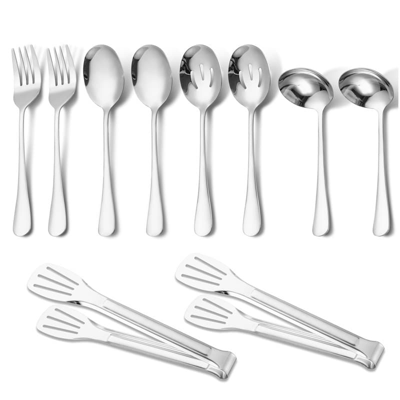 [silver 10-piece set] with three-wire clip