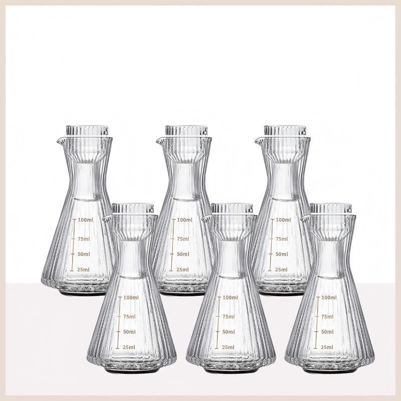 [transparent model] 6 pots + 6 cups