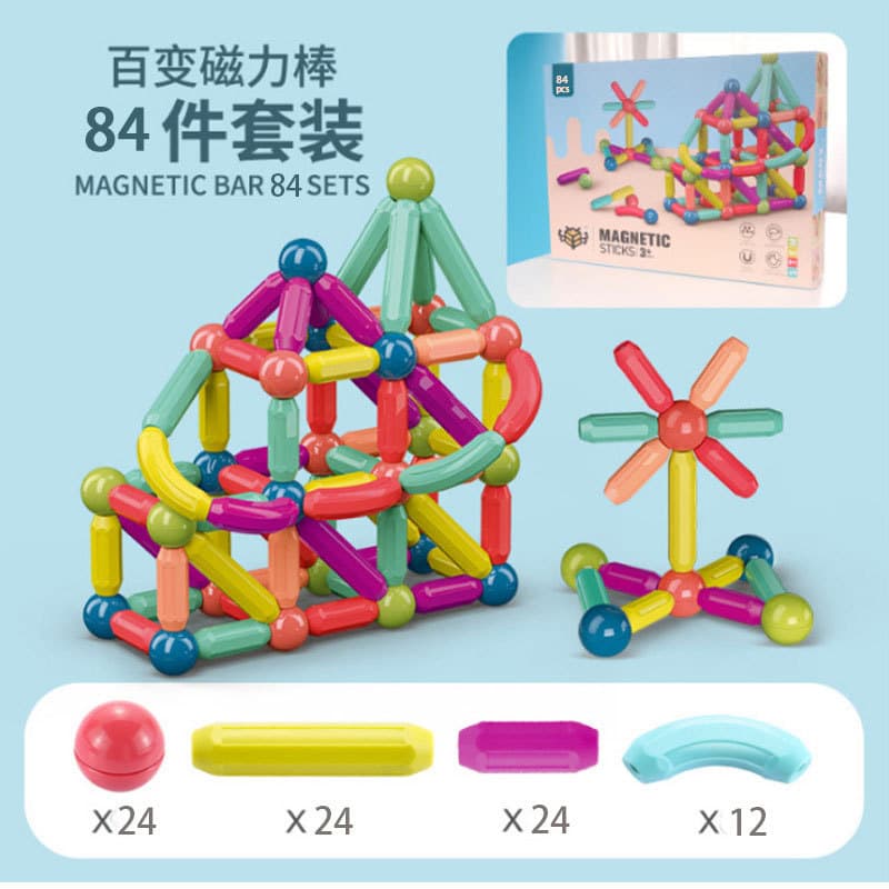 [84PCS Gauss suit] color boxed instructions
