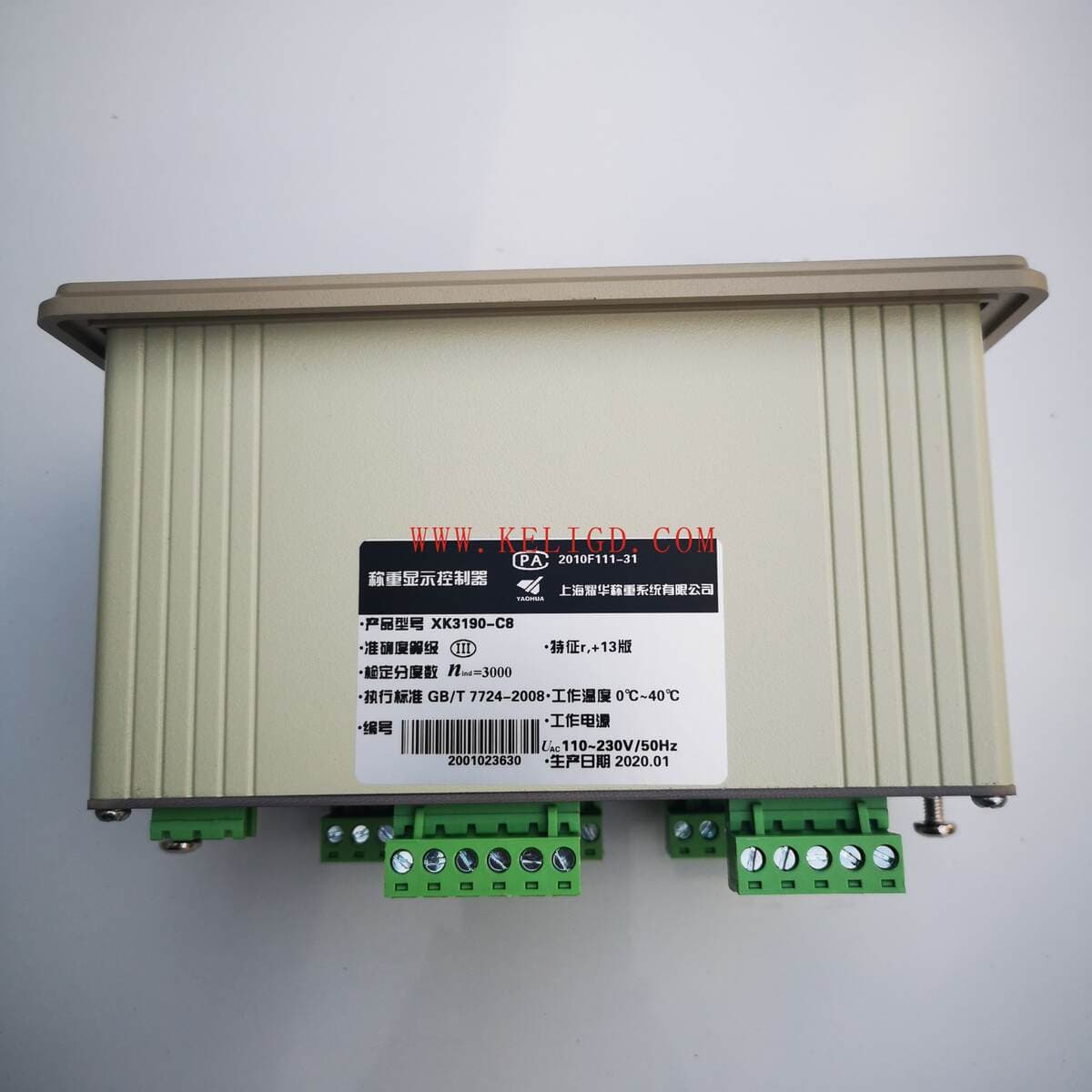 Yaohua Weighing Control Instrument Xk3190-C8+, Display Controller, Intelligent Digital Display with Upper and Lower Limits 3