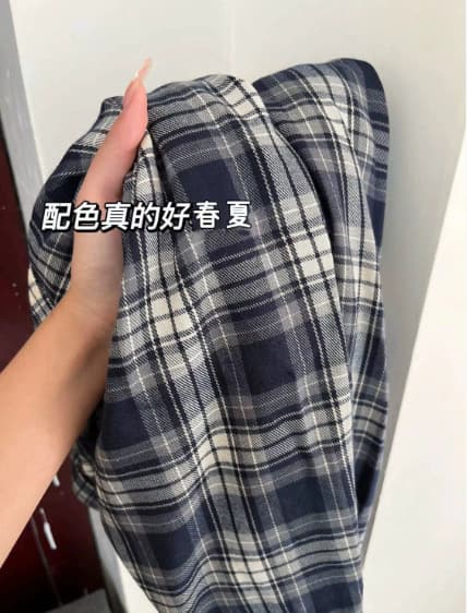 Cs000 plaid shirt
