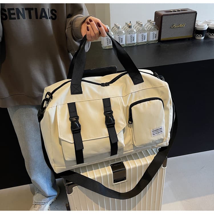 Off-white [thick water-repellent fabric] no. 25 travel bag