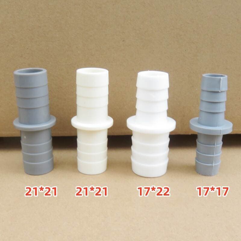Washing Machine Drain Hose Tower-Shaped Connector Pipe Fittings Extension Equal Diameter Straight-Through Extension Reducer Adapter Parts 1