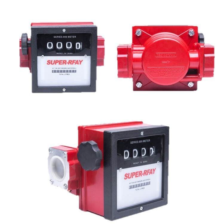 Yuanheng Fm-120 Four-Digit Flow Rate Mechanical Oil Pump Assembly Set Mechanical Oil Meter Counter Diesel Meter 5