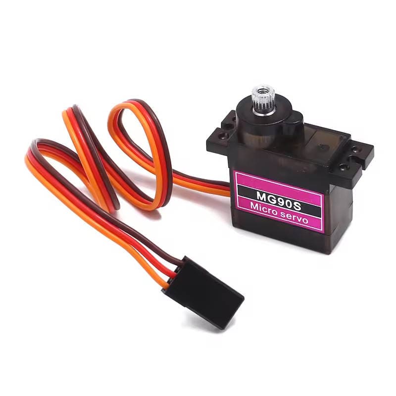 Mg90S Metal Gear Steering Gear Mg90S 3D Shuangfei 450 Electric Straight Inclined Disc Mg90 Steering Gear 4