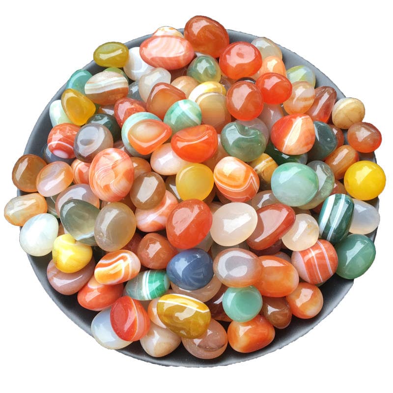 Nanjing Yuhua Stone Original Stone Natural Pebbles Fish Tank Stone Flower Pot Colorful Stone Colorful Small Stone Colorful Stone 1