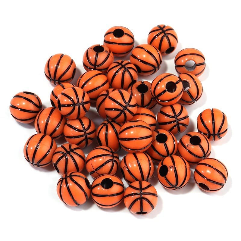 8mm basketball beads