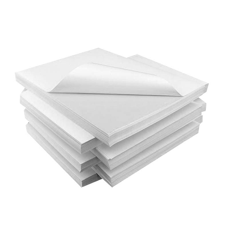 A4 Self-Adhesive Stickers, Pre-Cut into 4 Sections, Self-Adhesive Printing Stickers, Pre-Cut and Divided, Laser Inkjet Printing Writing Paper 5