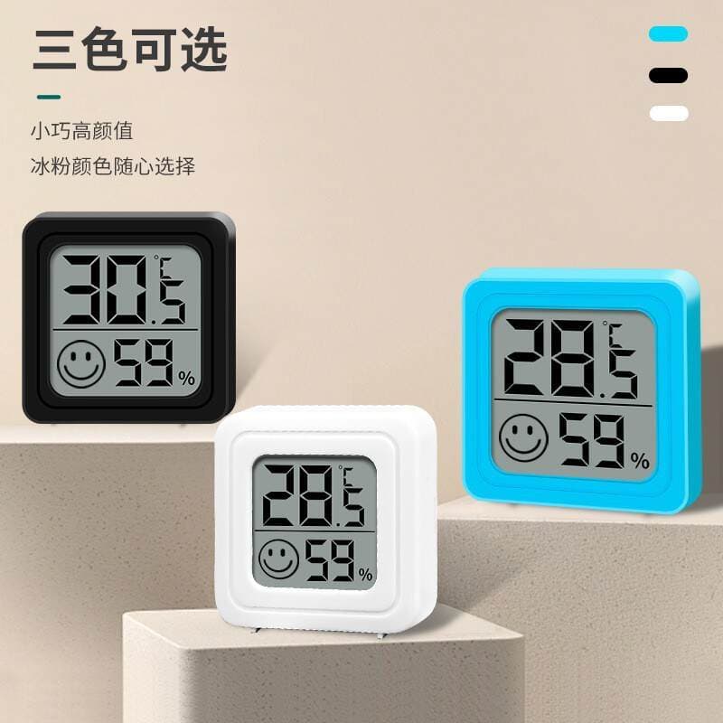 Məişət Mini Portativ Rəqəmsal Daxili Temperatur və Rütubət Ölçən 2