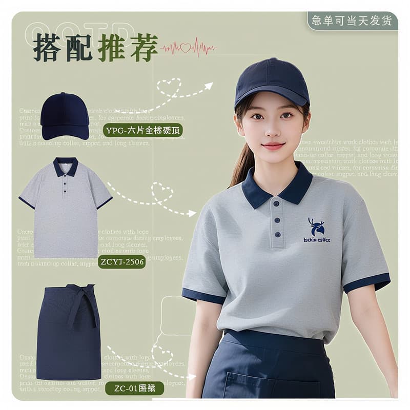 [great value three-piece set] clothes + hat + apron (contact customer service for color and size)