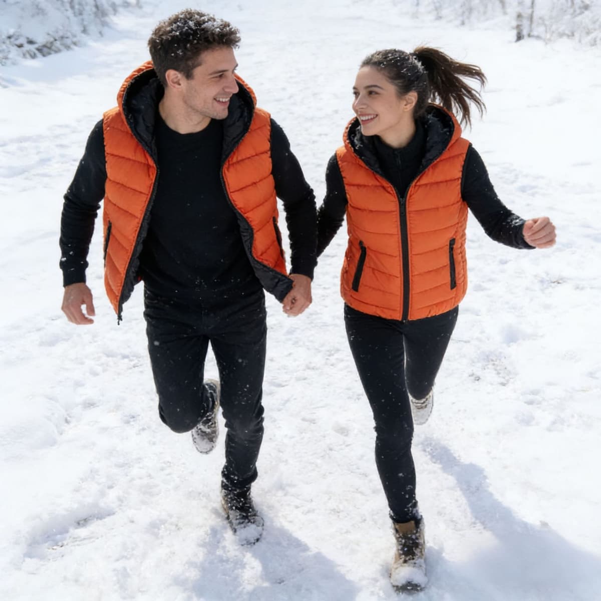 Orange [hooded]