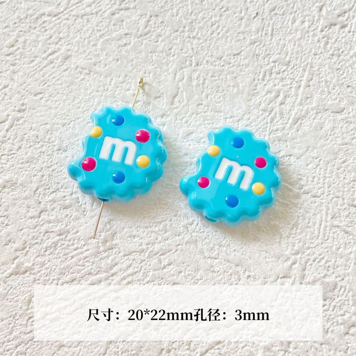 Style 05 light blue biscuits (1 piece)