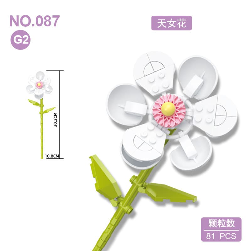 087g2 heavenly flower