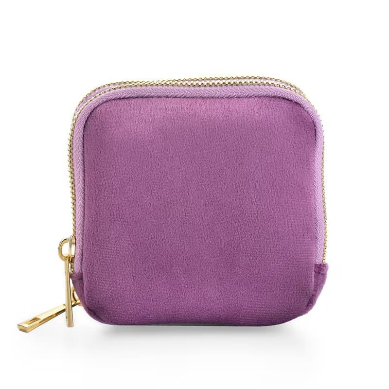 Pink and purple velvet + gift box