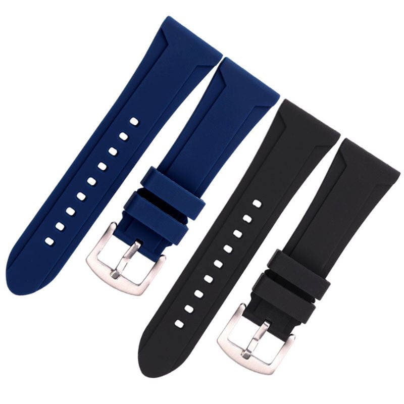 PAM (Panerai) üçün 22/24/26mm universal suya davamlı silikon saat kəməri 3