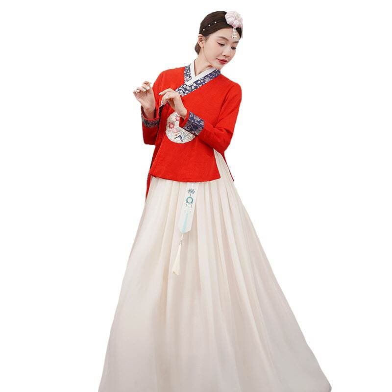 New women's Korean dress ethnic minority Korean clothing performance clothing can be daily adult dance performance 4