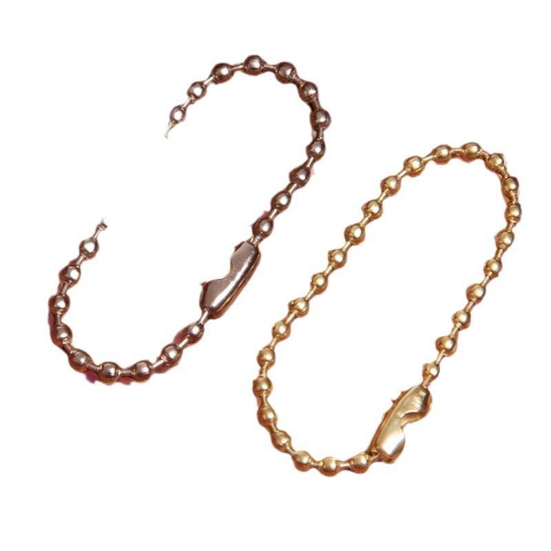 Clothing Accessories, Ropes, Clothes Hanging Ropes, Shoe Metal Hanging Beads, Luggage, Clothes Fixing Ropes, in Stock, Gold and Silver 4