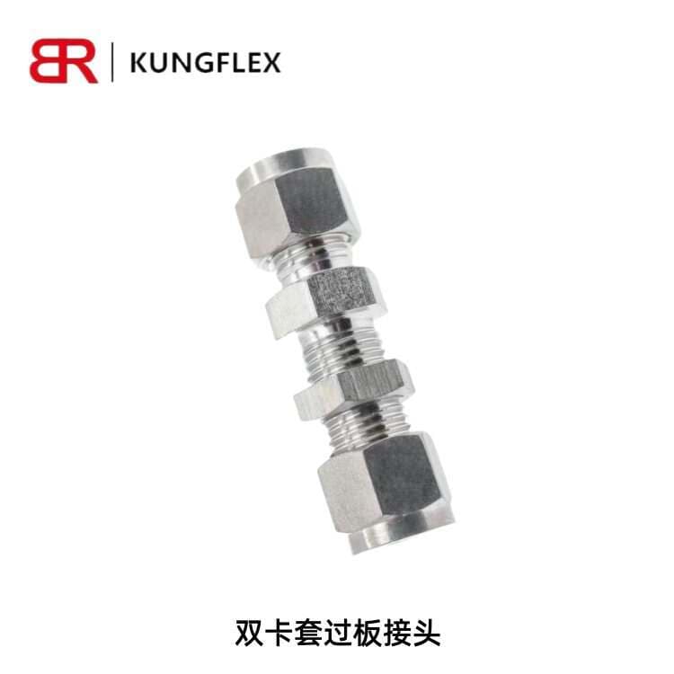 Beirun Swagelok Ss-10M0-61 paslanmayan polad standart ikiqat ferrule keçid birləşdiricisi 2