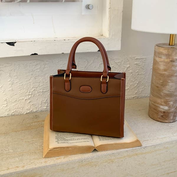 Fashionable Patchwork Color-Blocking Handbag 2025 Autumn and Winter New Style Unique Ins Shoulder Bag Stylish Trendy Crossbody Bag