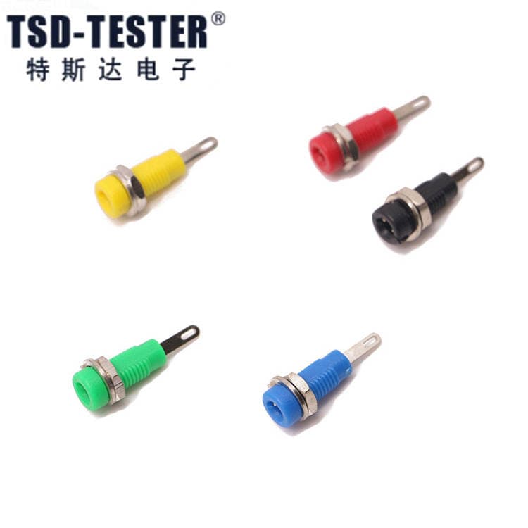 S4102 Universal 2mm Nickel Plated Panel Socket Suitable for Straight Rod Plug such as Ordinary Pen Socket 2