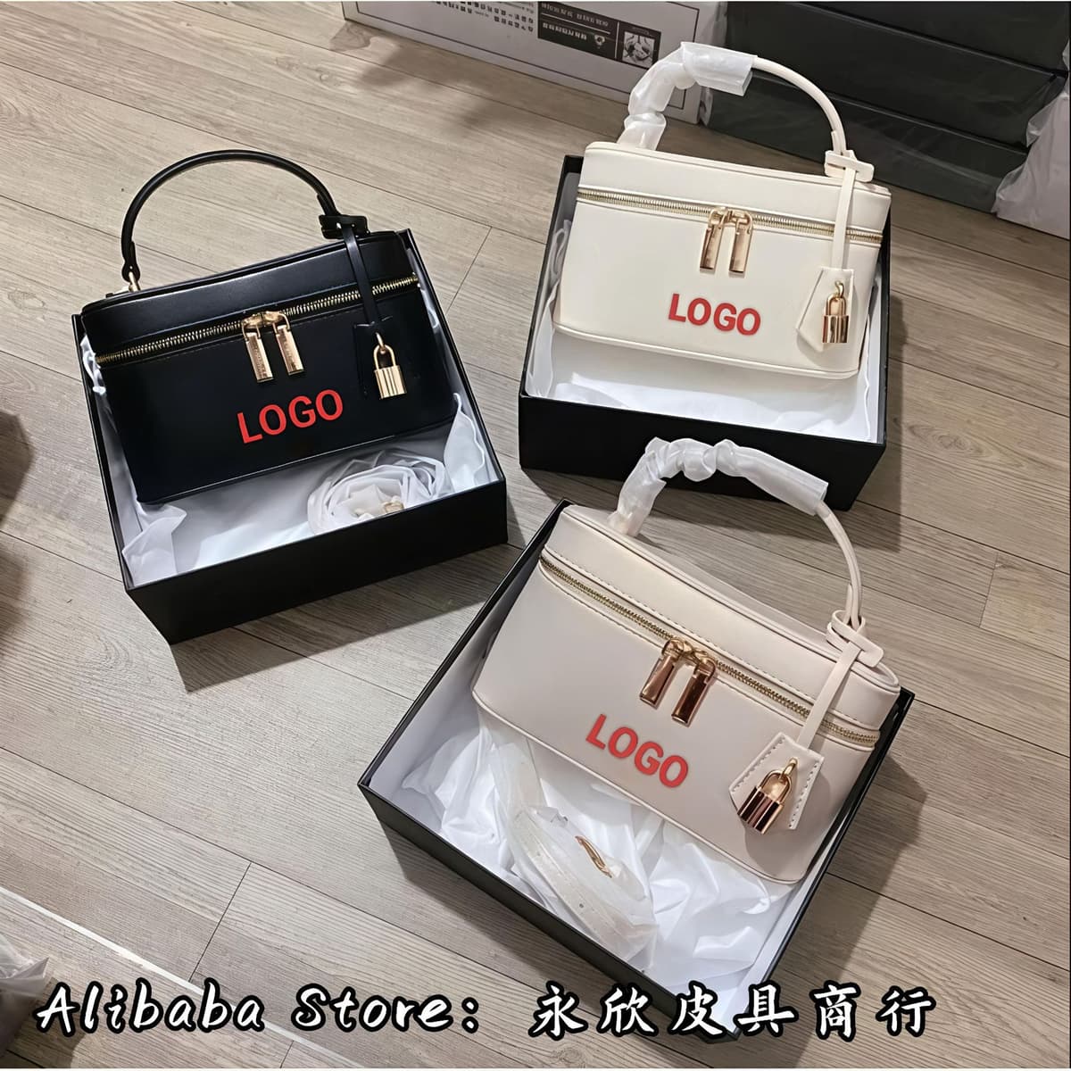 White with gift box
