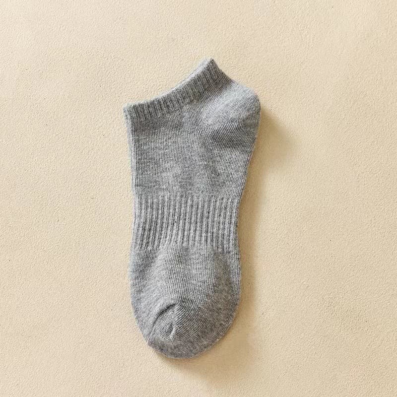 [cotton] waist sports socks 176n light gray [short tube]