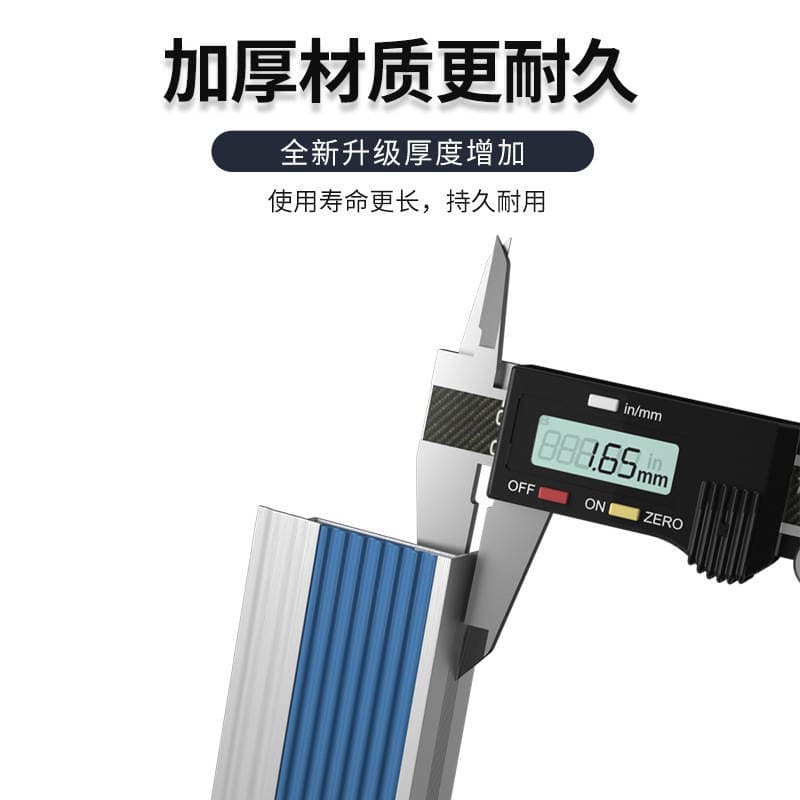 Aluminum Alloy stair anti-slip strip kindergarten step step L-type edge pressing strip rubber edge wrapping edge closing anti-collision corner protection 4