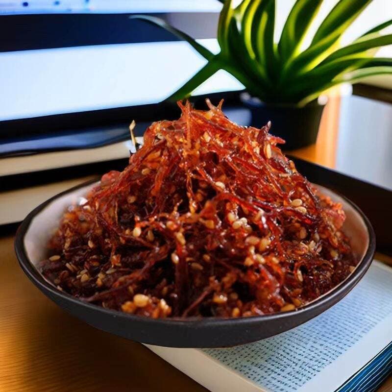 Zhang Fei light shadow beef shredded 500g Sichuan specialty spicy spiced beef jerky bulk Chengdu casual snacks 2