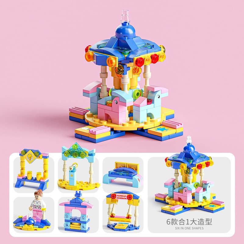 6-in -1 carousel 159PCs