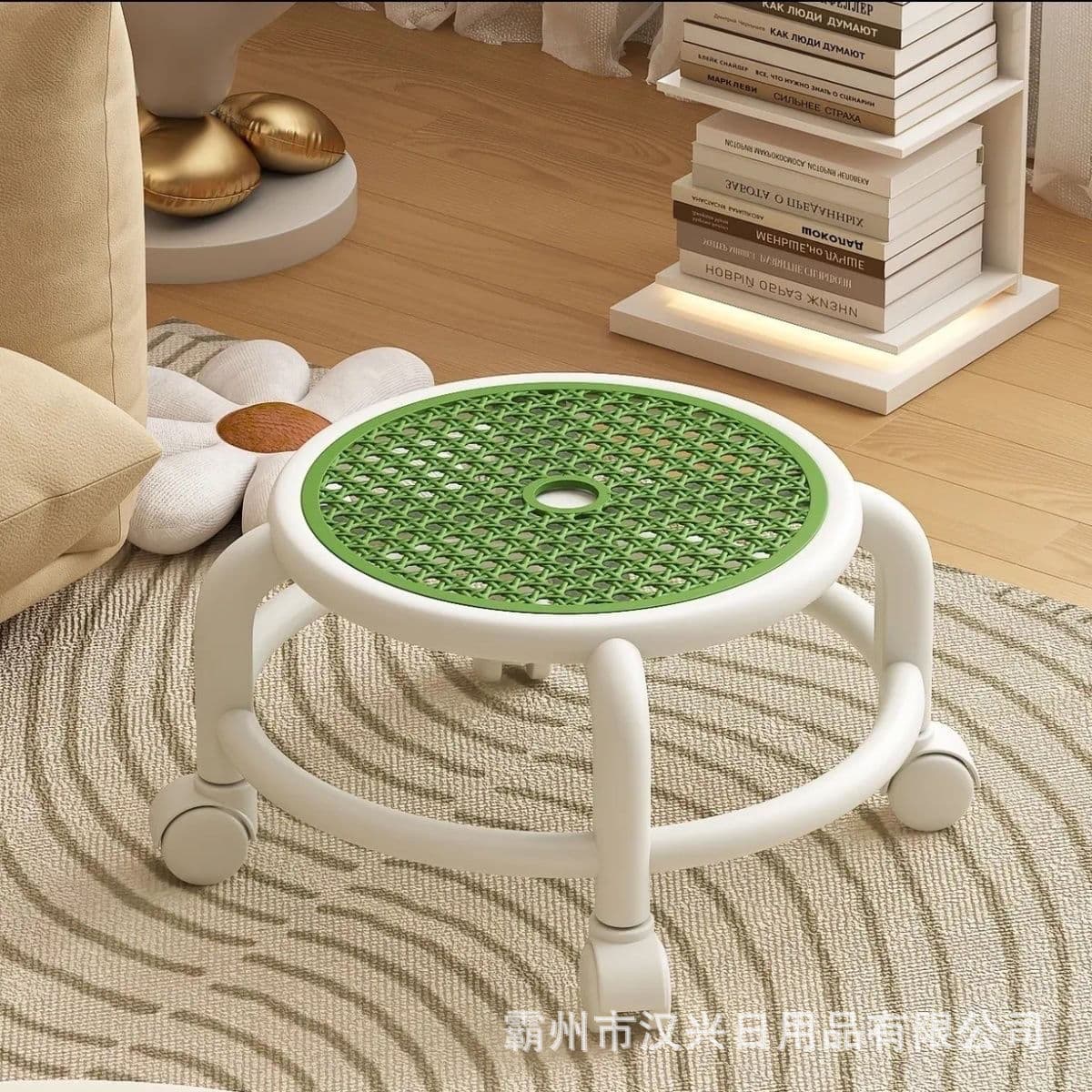 “same style as the main picture” upgraded 4-wheel model, non-slip, stable, waterproof, breathable, matcha green