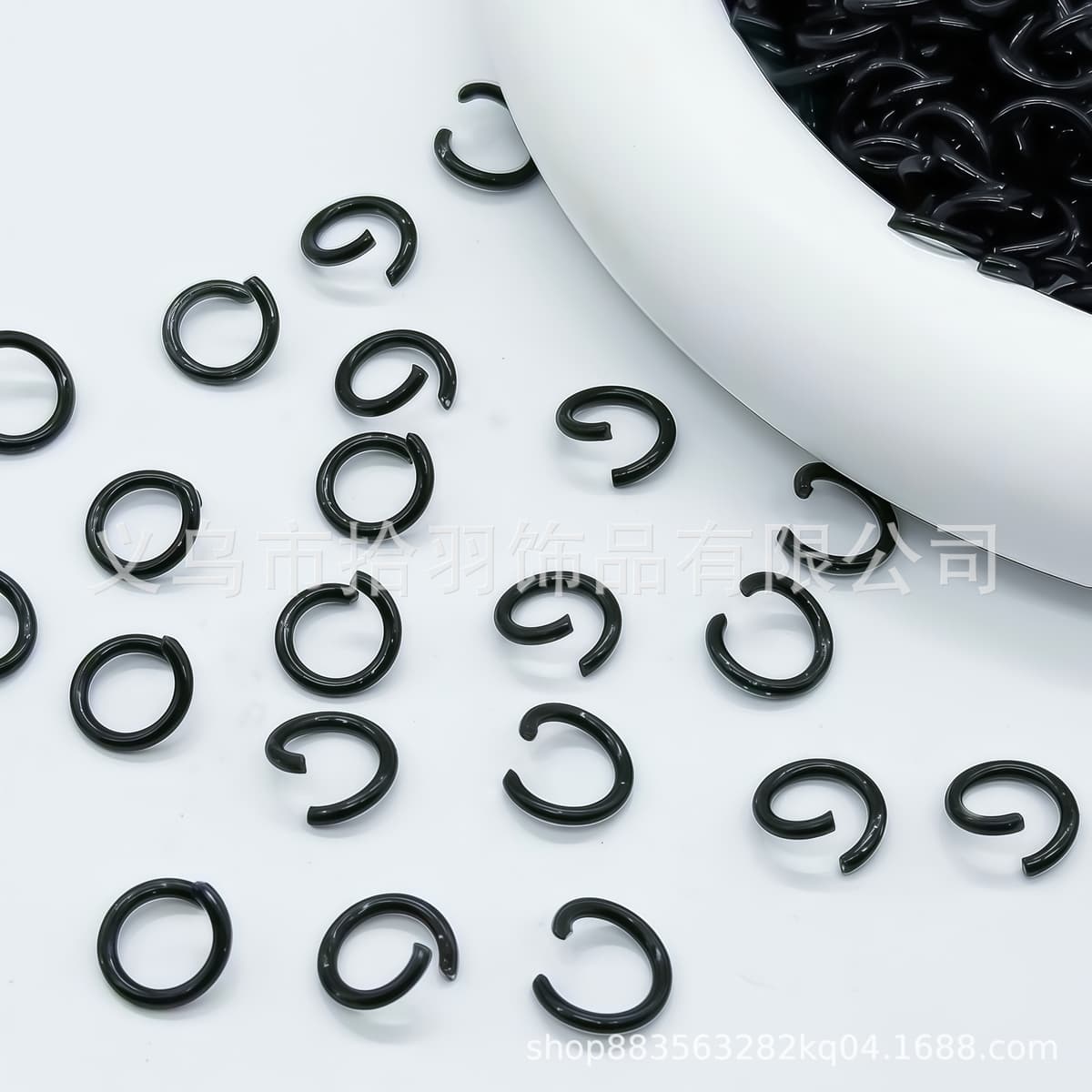 [black] open ring