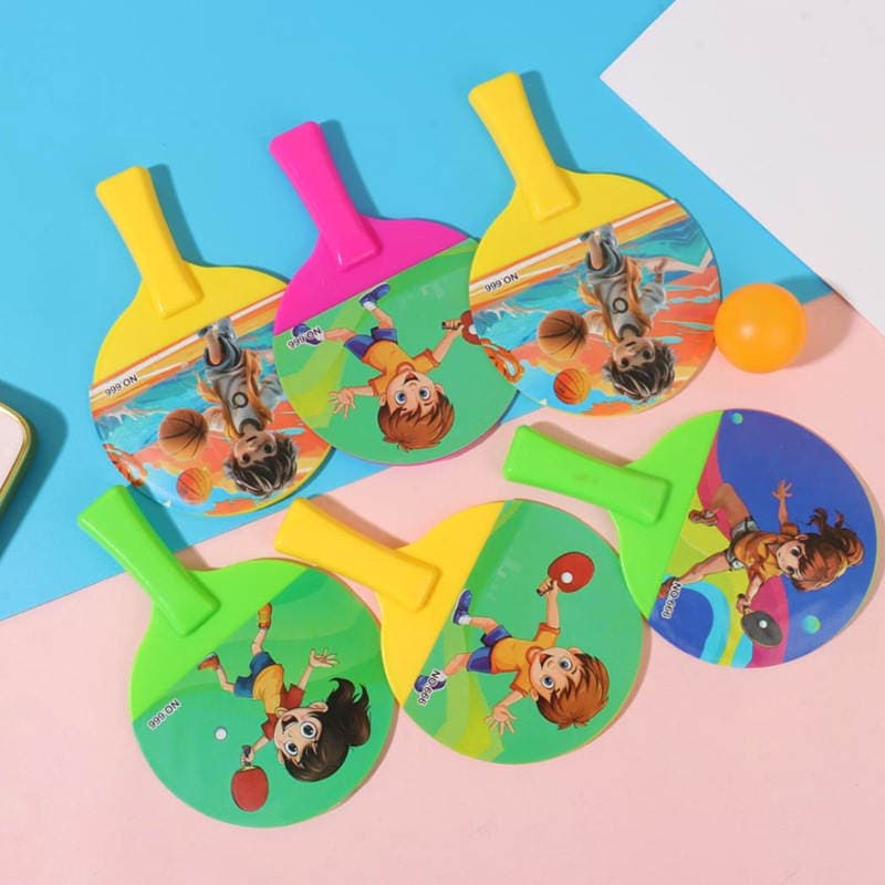 Children's small size table tennis racket suit outdoor sports training children's student supplies night market stall toys 3