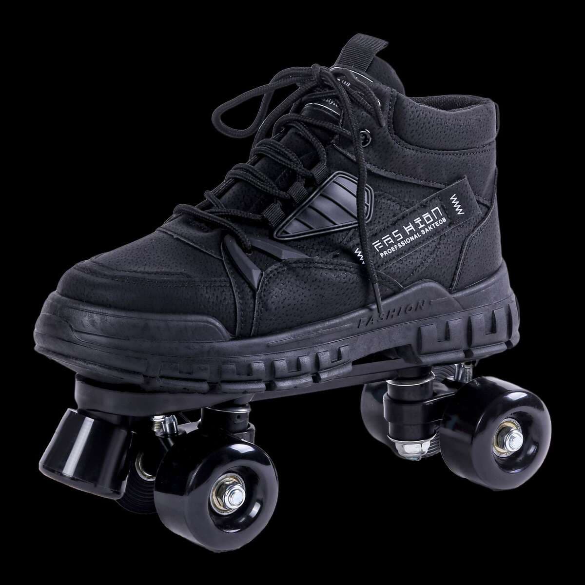 New Martin boots four-wheel adult children's double-row skating shoes men's and women's skating shoes flash wheel sneaker skating shoes 2