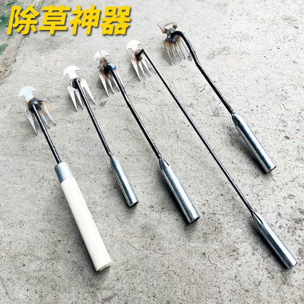 Hoe weeding artifact uprooting tools gardening weeding rake manganese steel farm tools small hoe loosening soil digging wild vegetables